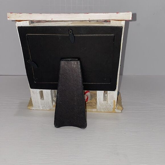 Ceramic 3D Beach Scene Photo Frame Bench Bucket Of Shells Towels Hats Lifesaver - Picture 5 of 11